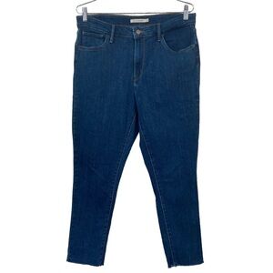 Levi's 721 High Rise Skinny Jeans Dark Wash Women's‎ Size 32